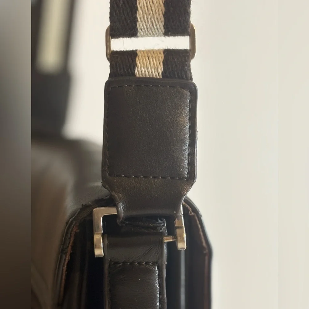 Bally Brown Messenger Mens/Womens Bag